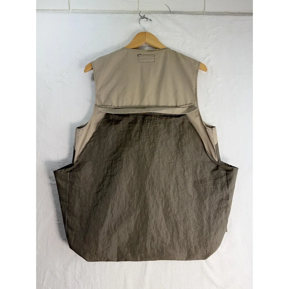 VINTAGE RedHead Vest Mens XL Olive Khaki Hunting Shooting Game Bag Zip‎ Bird 90s